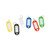 Q-Connect Key Fobs Assorted (100 Pack) KF10869
