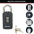 Master Lock Combi Padlock With Override Key Black 656EURDBLK