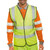 Beeswift High Visibility Waistcoat Full App G Saturn Yellow XL WCENGXL