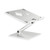 Durable Universal Adjustable Laptop Stand Rise Silver 505023 Durable Universal Adjustable Laptop Stand Rise Silver 505023