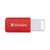 Verbatim Databar USB Drive USB 2.0 16GB Red 49453