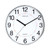 Unilux Aria Clock Metal Grey 400094280 Unilux Aria Clock Metal Grey 400094280
