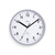 Acctim Nardo Radio Controlled Wall Clock 200mm Grey 74667 Acctim Nardo Radio Controlled Wall Clock 200mm Grey 74667
