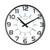 Unilux Maxi Pop Battery Clock Black 400094487 Unilux Maxi Pop Battery Clock Black 400094487