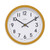 Acctim Elstow Small Office Wall Clock Yellow 20cm 22841 Acctim Elstow Small Office Wall Clock Yellow 20cm 22841