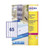Avery Laser Mini Labels 38x21mm 65 Per Sheet Clear (Pack of 1625) L7551-25