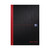 Black n' Red Casebound Narrow Ruled Hardback Notebook A4 (Pack of 5) 100080474
