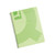 Q-Connect Spiral Bound Polypropylene Notebook 160 Pages A4 Green (5 Pack)