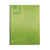 Q-Connect Spiral Bound Polypropylene Notebook 160 Pages A4 Green (5 Pack)