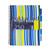 Pukka Pad Stripes Polypropylene Project Book 250 Pages A4 Blue/Pink (3 Pack) PROBA4