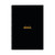 Rhodia Business A4 Book Wirebound Hardback 160 Pages Black (Pack of 3) 119232C