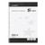 5 Star Wirebound Notebook 60gsm Ruled 100 Pages A4 Black/White (Pack of 10)