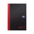 Black n' Red Casebound Ruled Recycled Hardback Notebook 192 Pages A5 (Pack of 5) 100080430
