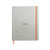 Clairefontaine Rhodiarama Notebook 80 Lined Pages A4+ Silver Cover 117701C