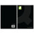 Q-Connect Hardback Wirebound Book A5 Black (Pack of 3)