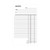 Silvine Duplicate Invoice Book 210x127mm (6 Pack) 611