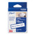 Brother P-Touch TZe Fabric Tape Cassette 12mm x 3m Blue on White Tape TZEFA3