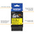 Brother HSe Heat Shrink Tube Tape Cassette 11.2mm x 1.5m Black on Yellow HSe631E