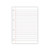 Hamelin 8mm Ruled/Margin Refill Pad A4 80 Sheet (Pack of 5) 400127657