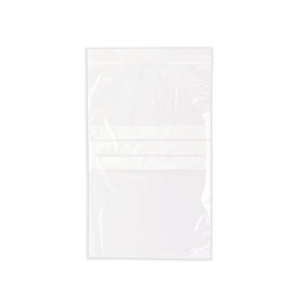 Write-On Minigrip Re-sealable Bag 152x229mm Clear (Pack of 1000) 53028