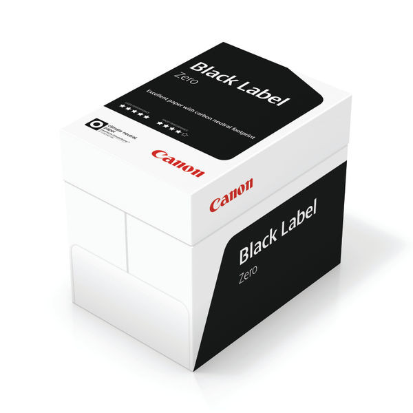 Canon Black Label Zero Paper A4 75gsm White (Pack of 2500) 99859554