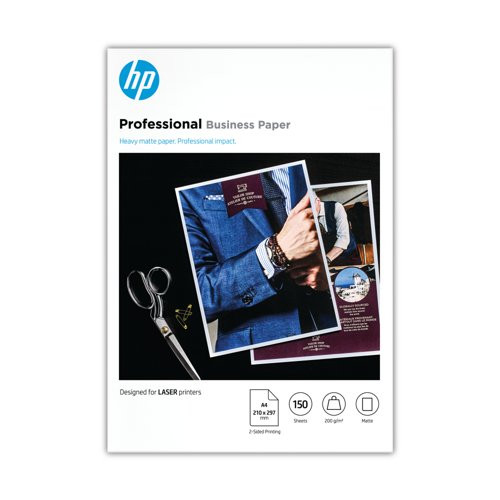 HP Professional Laser Paper Matte 200 gsm A4 150 Sheets 7MV80A
