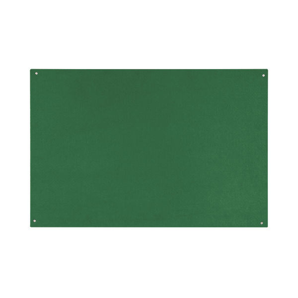 Bi-Office Unframed Noticeboard Green Felt Surface 1800x1200mm FB8544397