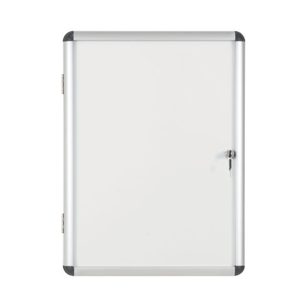 Bi-Office Enclore Magnetic Display Case Acrylic Door Aluminium Frame 4xA4 VT610109150