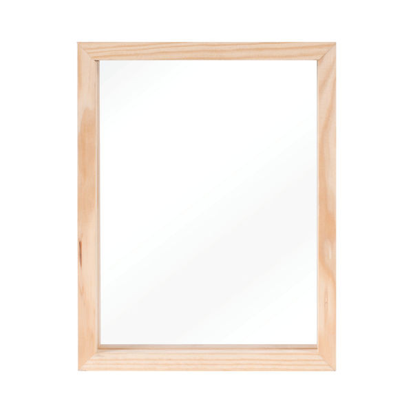 Bi-Office Floating Photo Frame Double Acrylic Pine Frame 10x15cm FP21960121-999