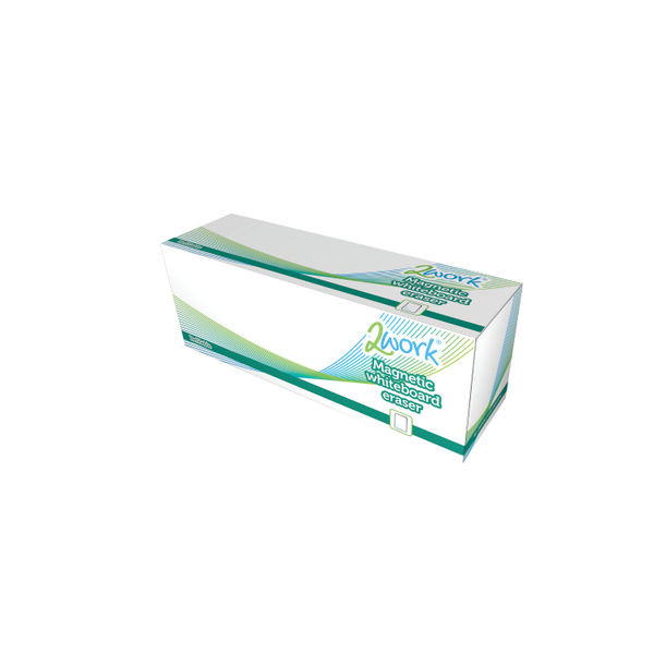 2Work Magnetic Refillable Whiteboard Eraser DB50836