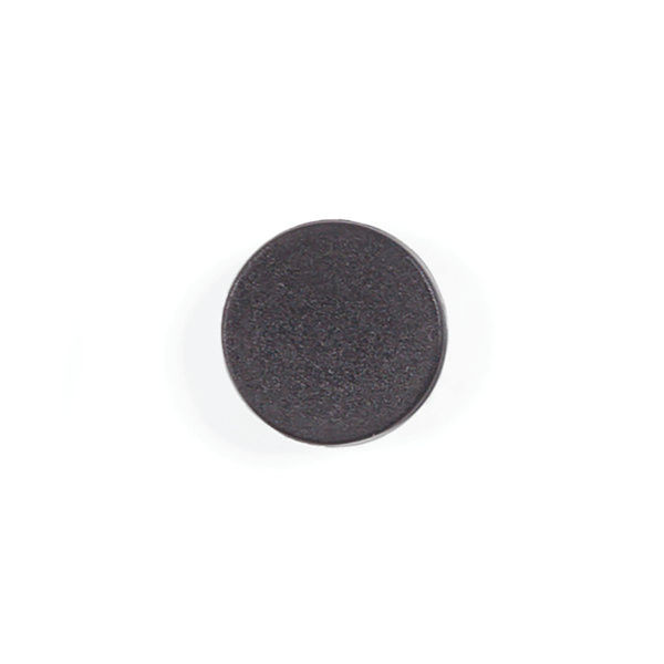 Bi-Office Round Magnets 25mm Black Pack of 10 IM142609