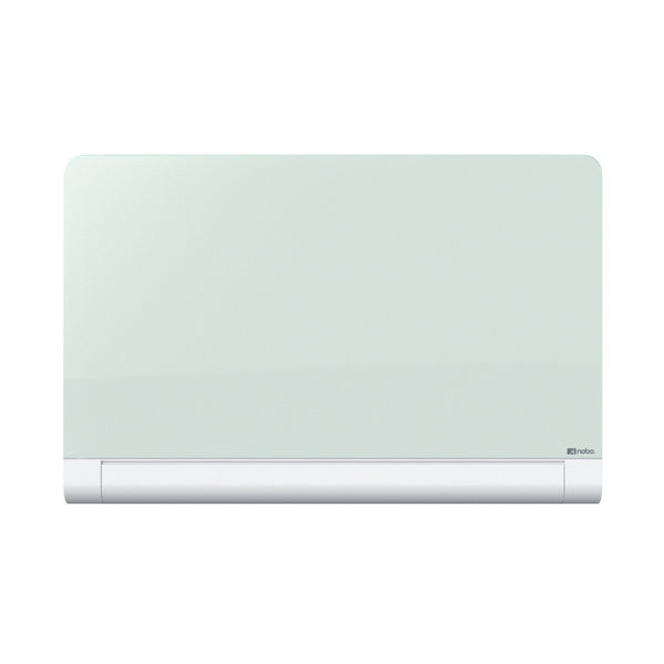 Nobo Impression Pro Glass Magnetic Whiteboard Concealed Pen Tray 1000x560mm White 1905191