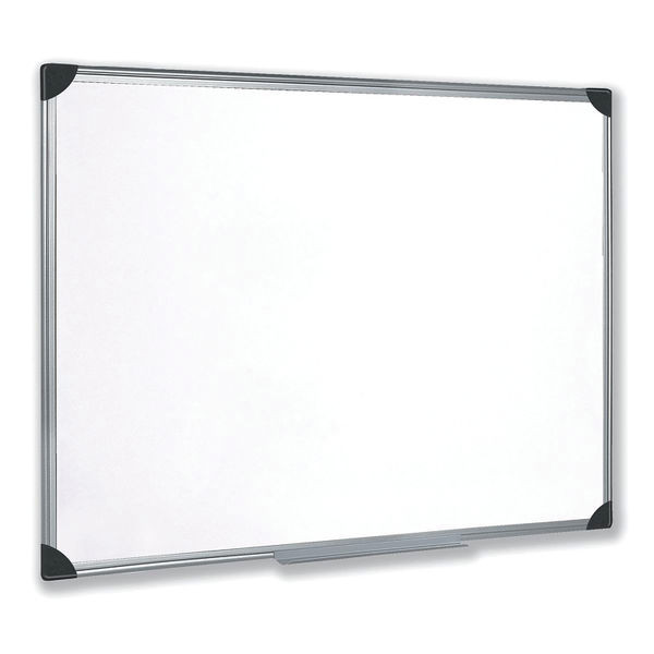 5 Star Whiteboard Drywipe Magnetic with Pen Tray and Aluminium Trim 900x600mm 908116