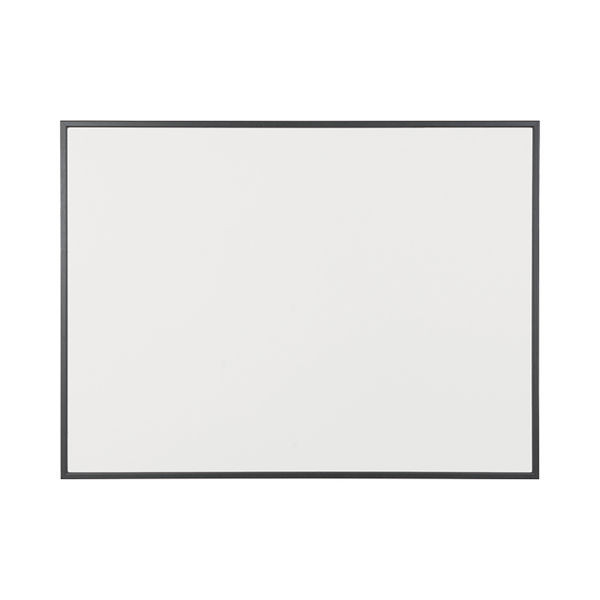 Bi-Office Basic Whiteboard Drywipe Surface Black Frame 120x90cm MP14001169