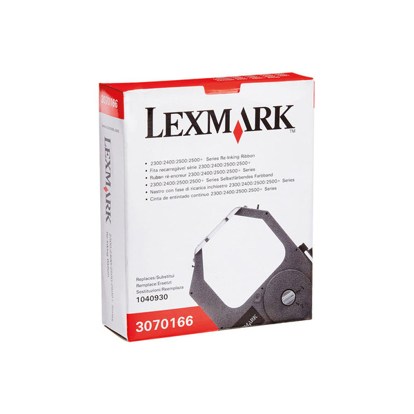 Lexmark 23xx/24xx/25xx/25xx+ 4m Character Re-Inking Ribbon Black 3070166