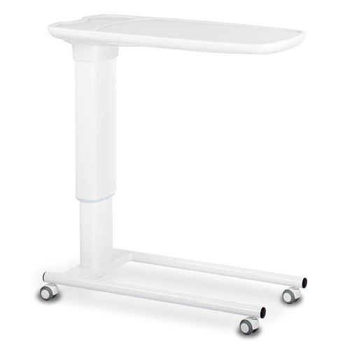 Overchair Table, Height Adjustable, Polymer, Easy Clean - White