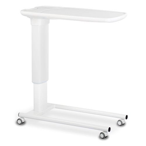 Overchair Table, Height Adjustable, Polymer, Easy Clean - Grey White