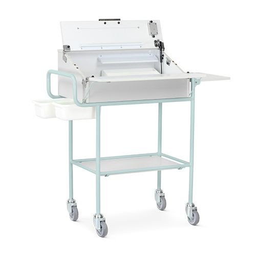 Dispensing Trolleys - Melamine, Standard Capacity, Medium, High Security Bolt Lock