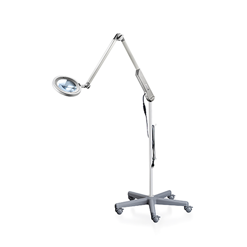 Optica MDV Optimal Colour Magnifier, Dimmable, 160mm 3.5 Diopter Lens, Articulated Arm, Mobile, UK Plug Lead