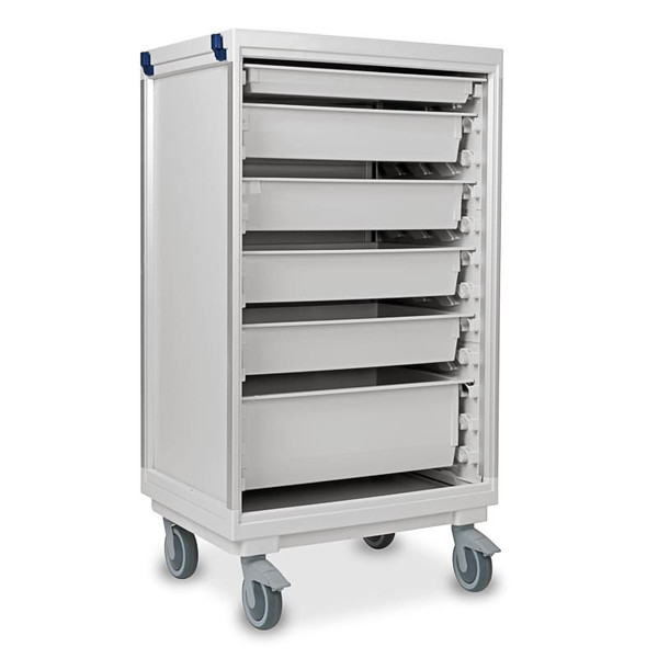 ScanCell Carts - Open Front - 2 Column, 1205mm High, Type A, (No Kit)