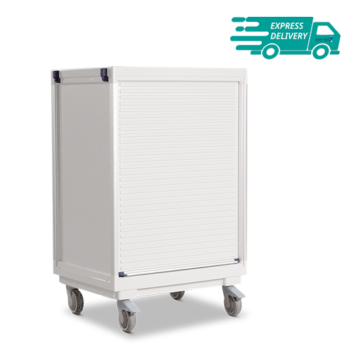 ScanCell Carts - Roller Shutter - 3 Column, 1055mm High, Type A, (No Kit)
