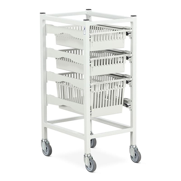 Distribution Trolleys, Compact - Single Column, Mild Steel