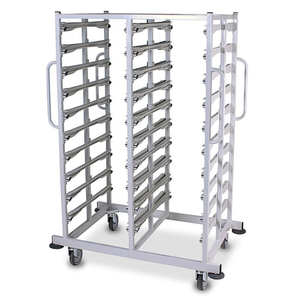 Open Transfer / Transport Trolleys, Treble Column, Type A, Mild Steel