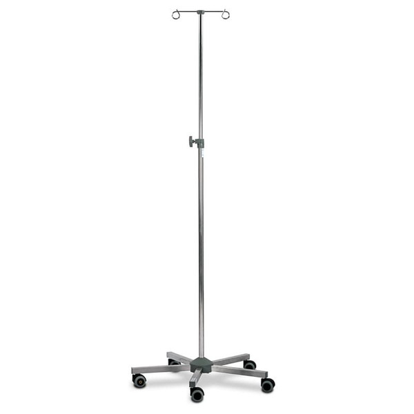 Mobile Infusion Stand - Knockdown, Two Hook