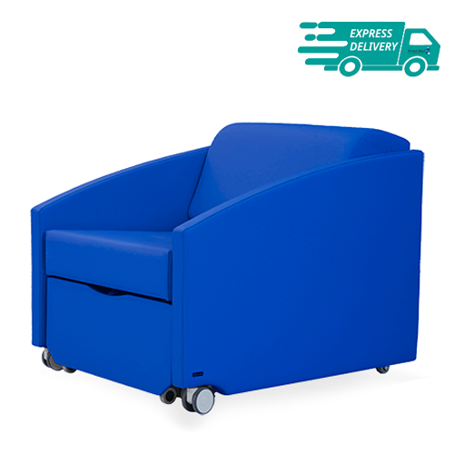 Overnight Chair - Kingston - Three Position - Vinyl Delft