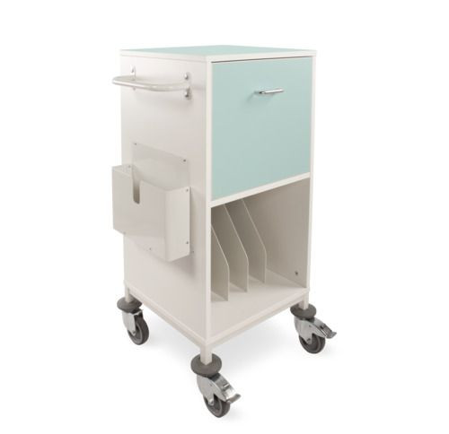 Medical Records Workstations - Single Column, One Drawer, X-Ray Pigeon-Hole - Electronic Push Button Lock