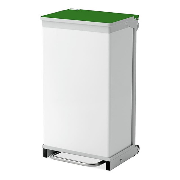 Removable Body Bins -  Hands Free, 75 Litre, Green Lid