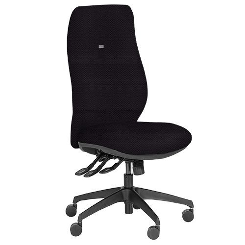 Premium Task Chairs -  Executive, High Back - Black