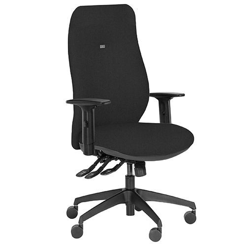 Premium Task Chairs - Executive, High Back, Adjustable Arms - Marina