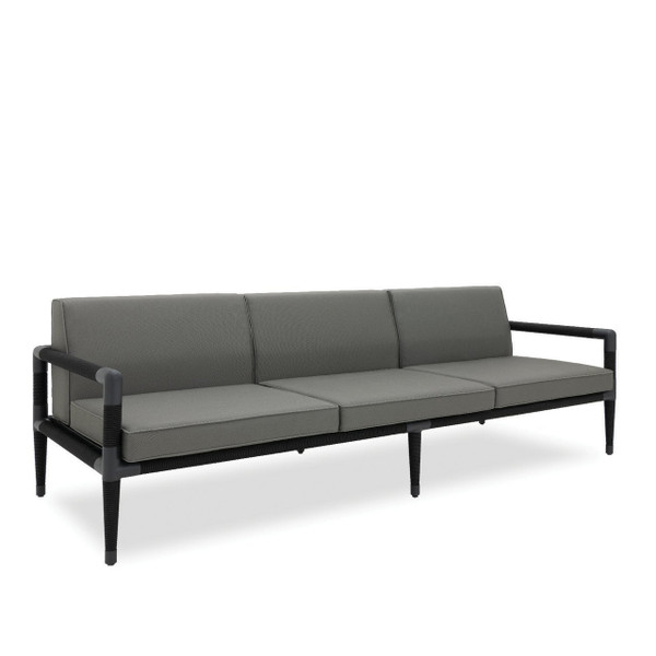 Soft Seating & Reception - Link, Triple Unit, Right Arm - Granite